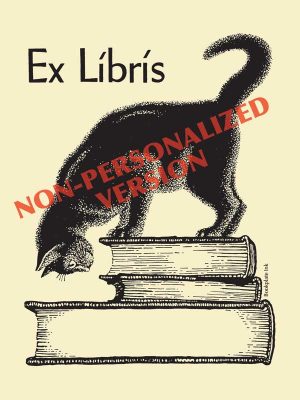 B212-Cat-atop-books-nonpersonalized