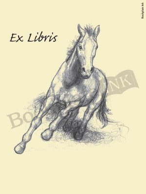 H101-Horse-bookplate-ex-libris