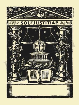 M603-Sol-Justitiae-legal-bookplate